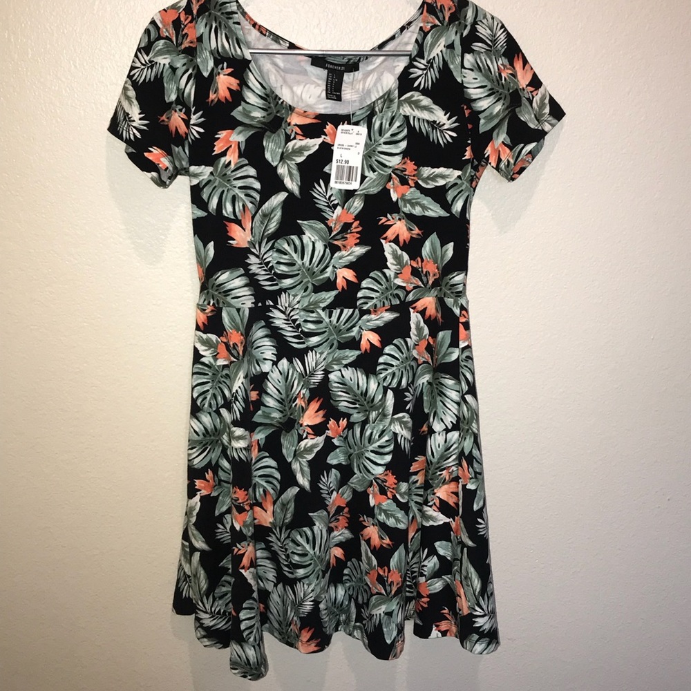 Tropical Swing dress